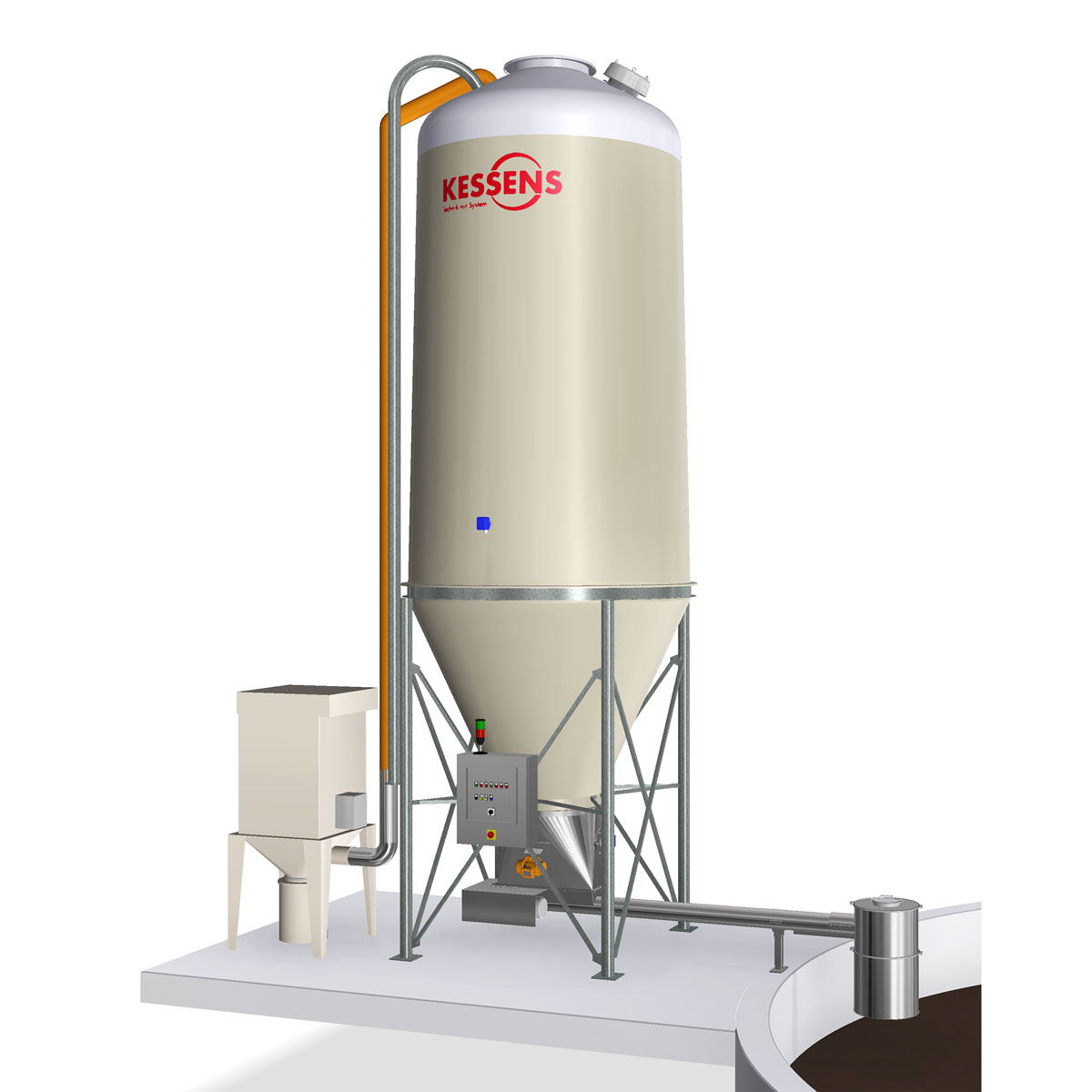 Produktbild Trocken Dosiersysteme- Kessens Technik mit Sytem