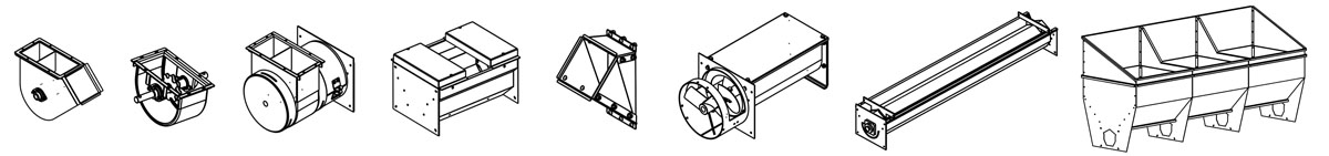 Die sichere Lösung für die Förderung von Getreide, Pellets, Granulaten sowie Mehlen und Pulverprodukten - der Kettenelevator